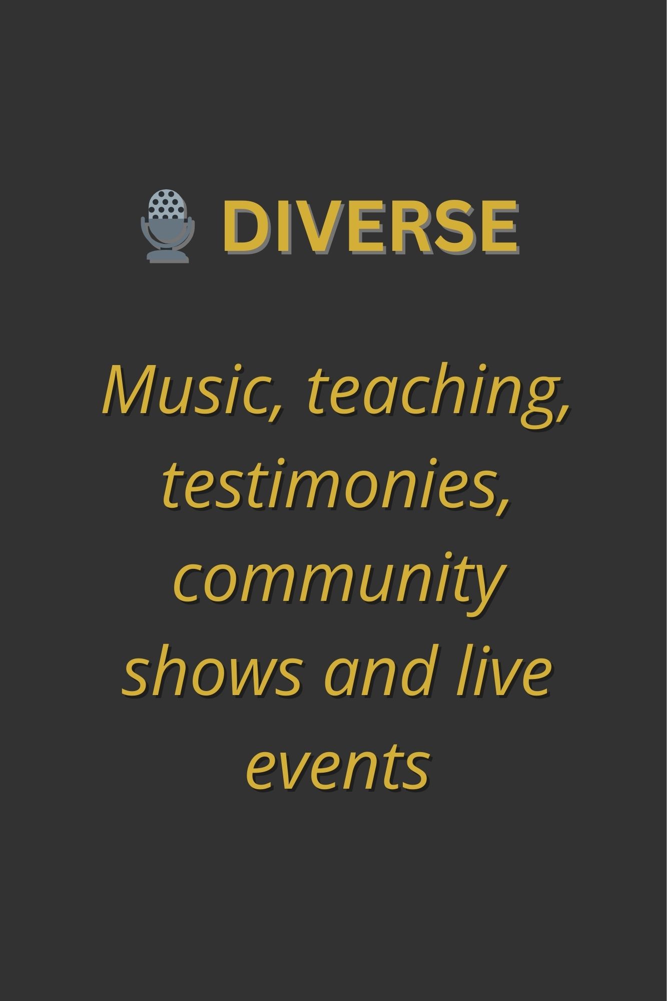 Diverse Just Gospel