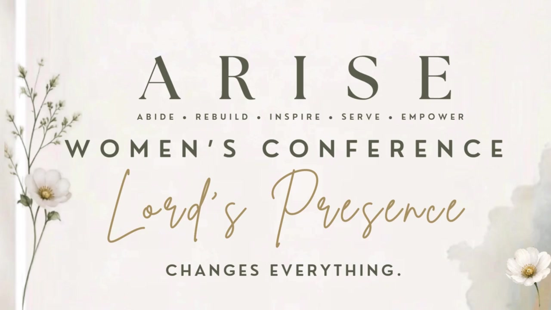 Arise Woman Conference 2026: In His Presence, Psalm 84, at Delta Community Church in Vereeniging